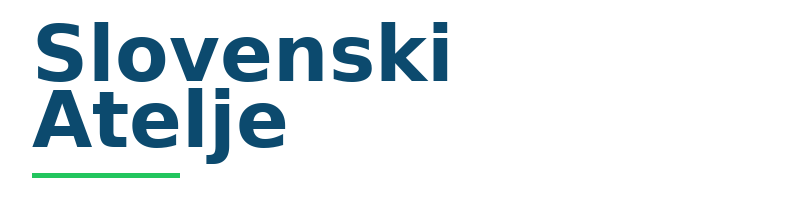 Slovenski Atelje logotip
